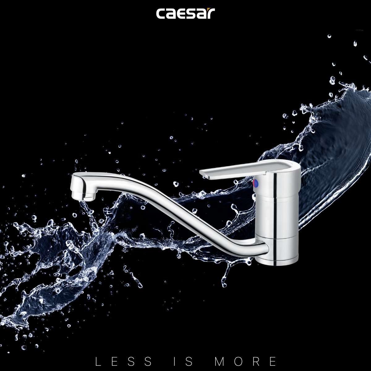 Vòi bếp nóng lạnh Caesar K375C