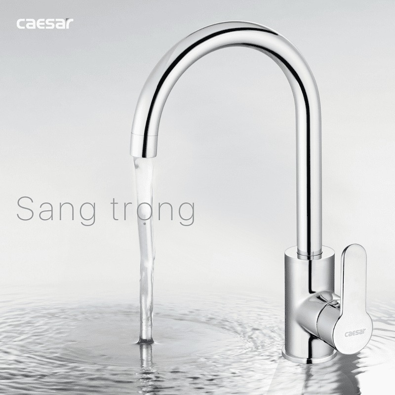 Vòi bếp nóng lạnh Caesar K415C