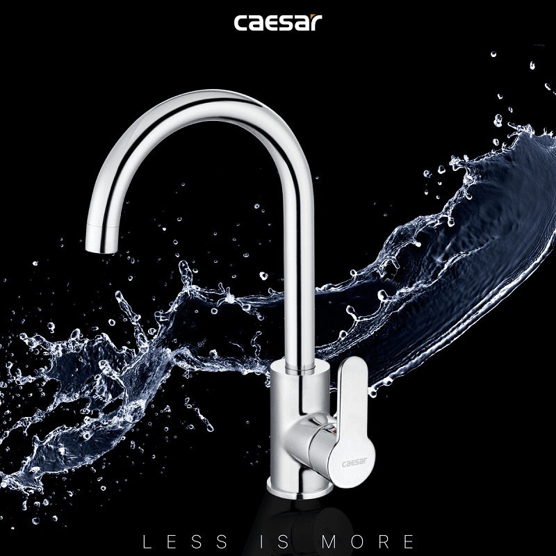 Vòi bếp nóng lạnh Caesar K415C