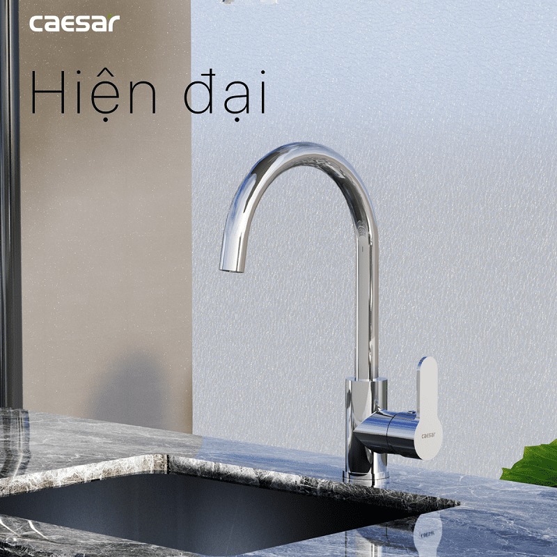 Vòi bếp nóng lạnh Caesar K415C