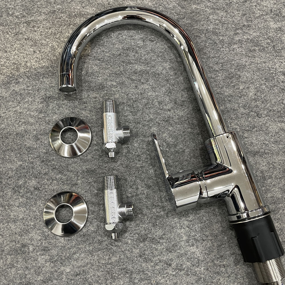 Vòi bếp nóng lạnh Caesar K415C