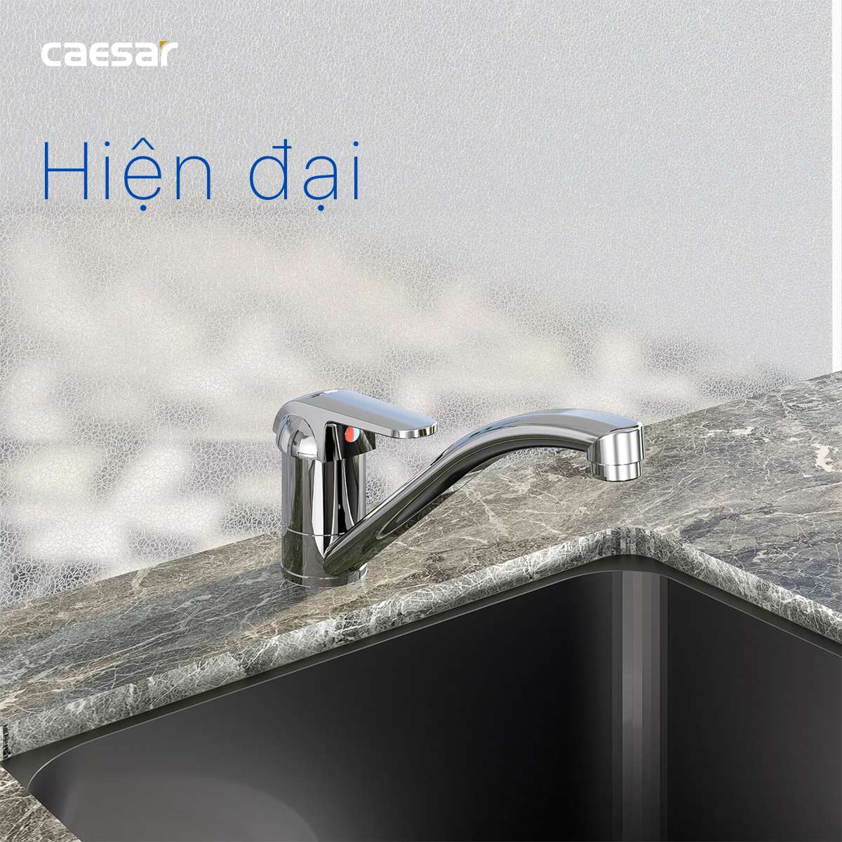 Vòi bếp nóng lạnh Caesar K511C