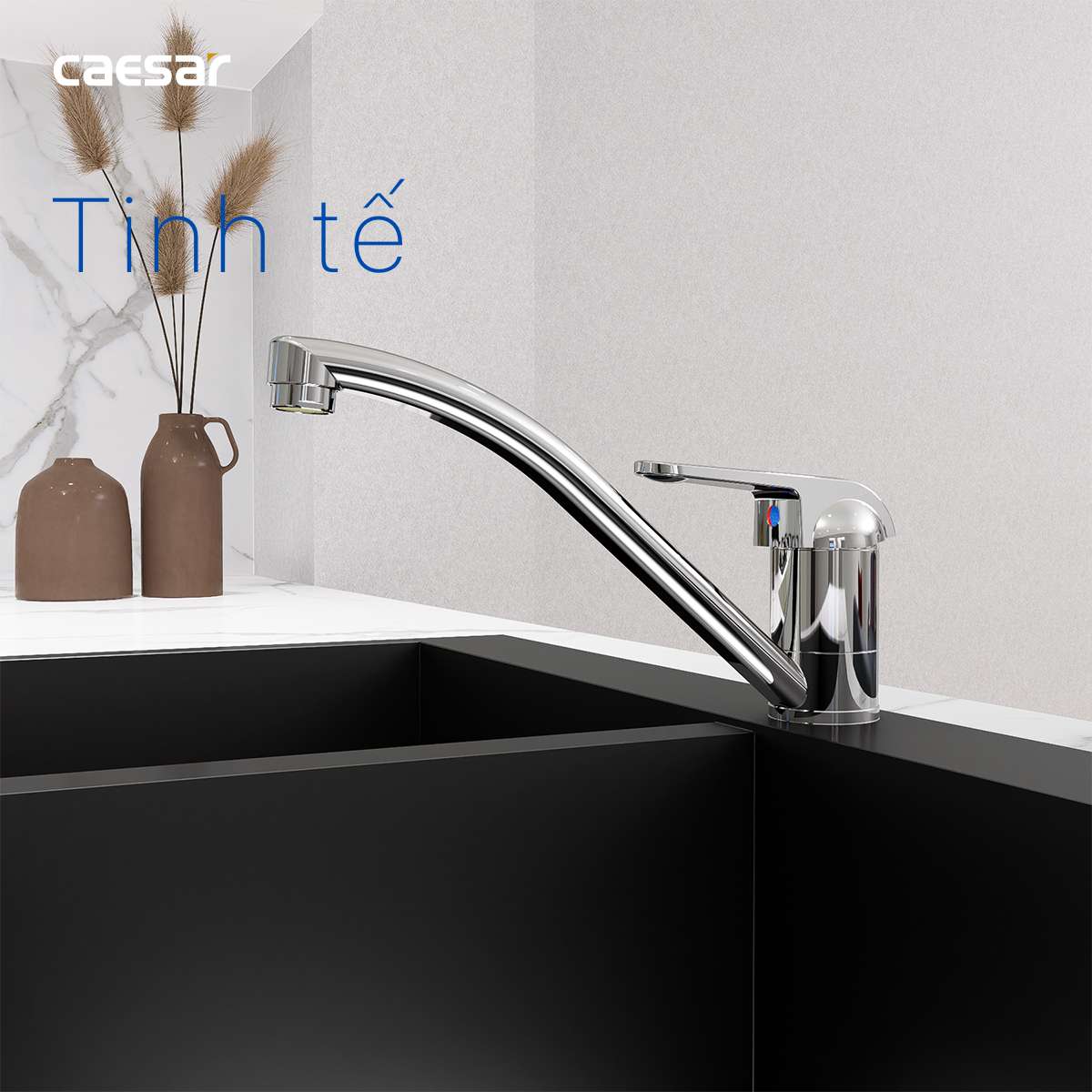 Vòi bếp nóng lạnh Caesar K511C