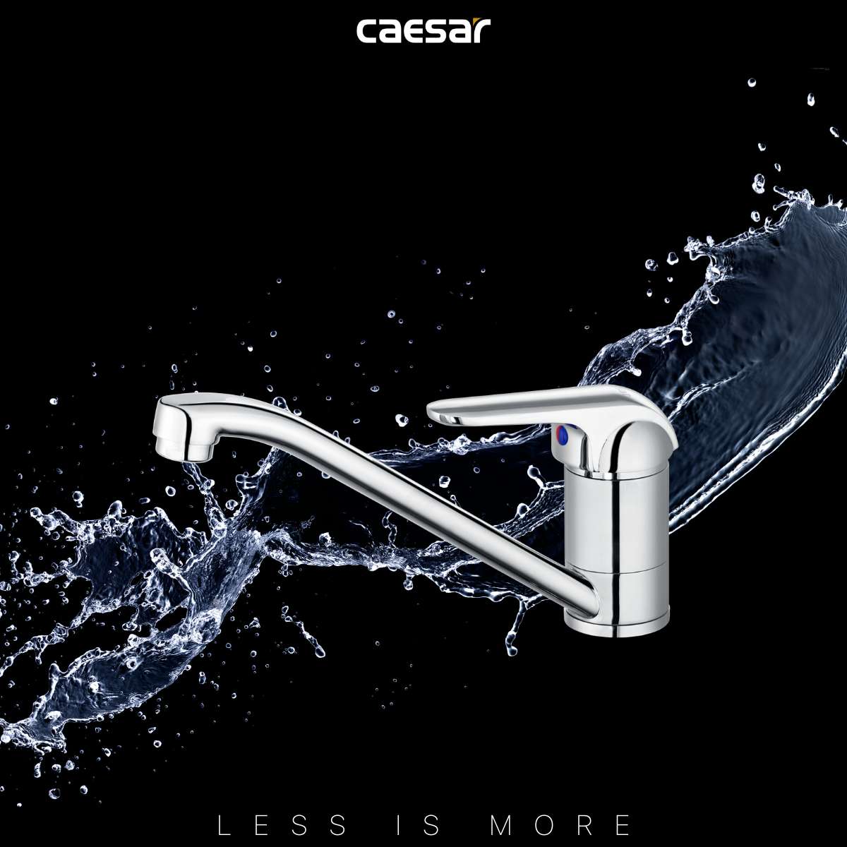 Vòi bếp nóng lạnh Caesar K511C