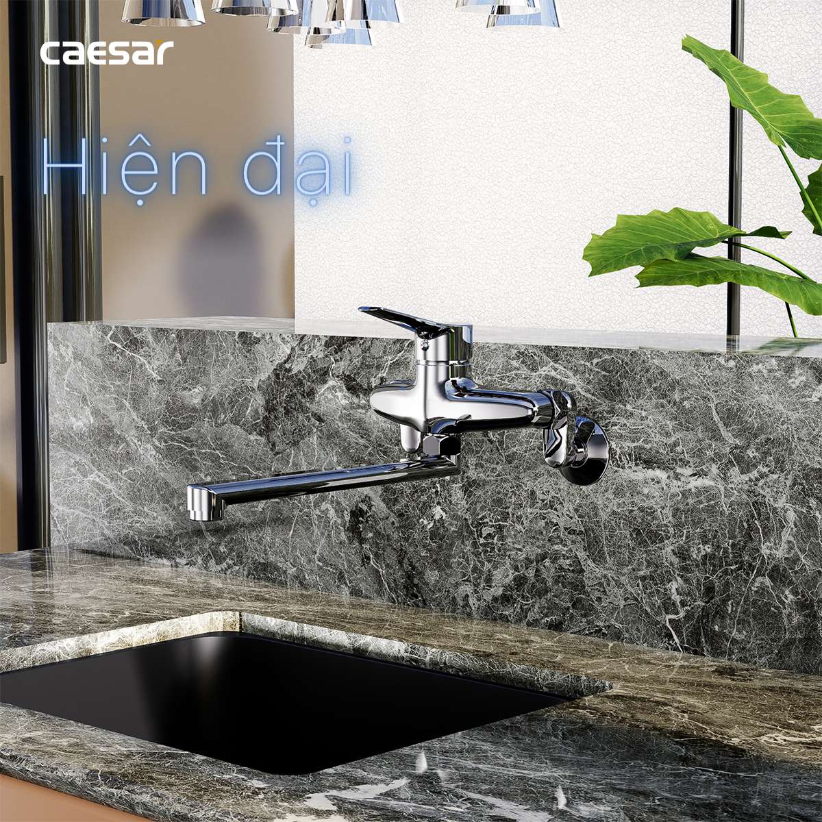 Vòi bếp nóng lạnh Caesar K540C