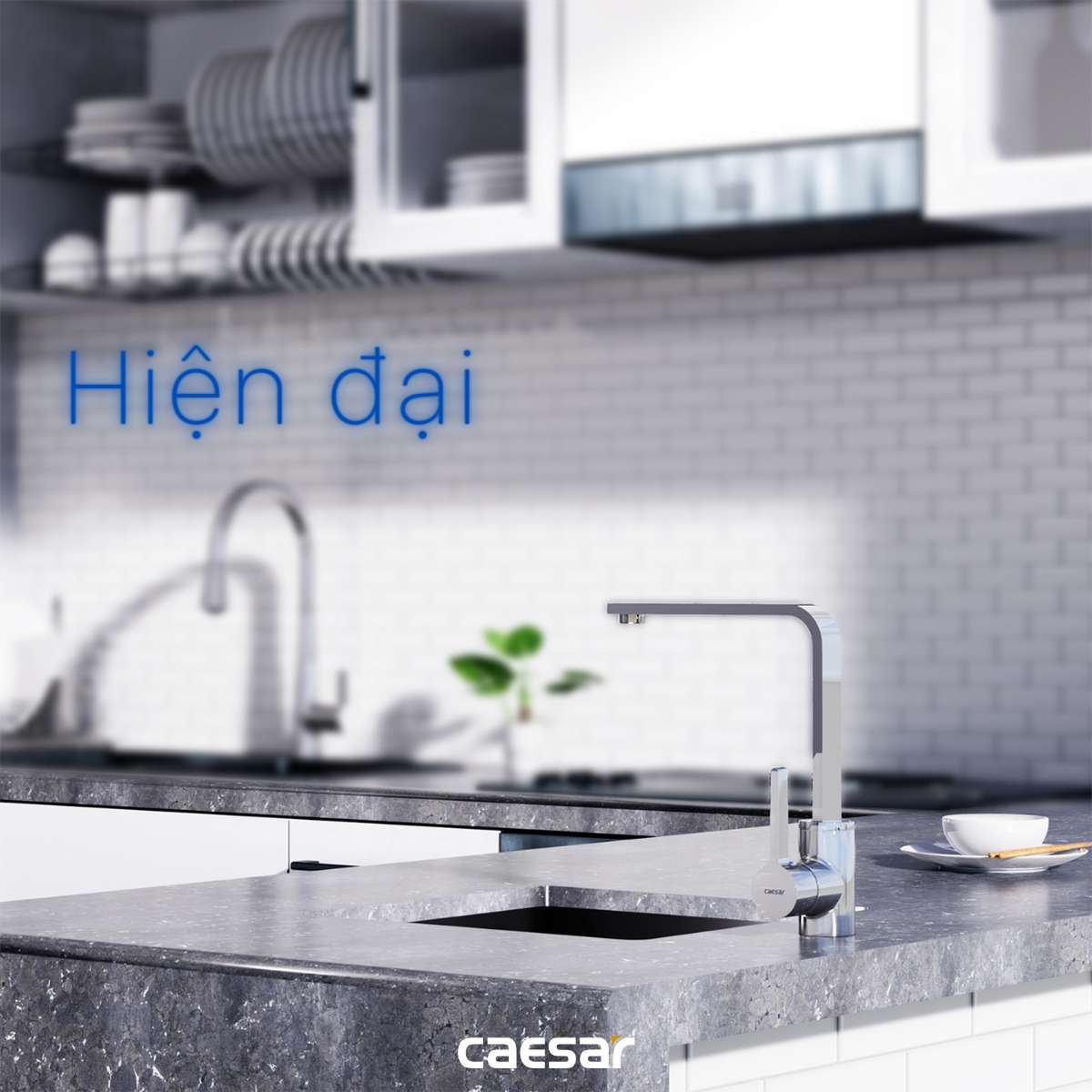 Vòi bếp nóng lạnh Caesar K665C