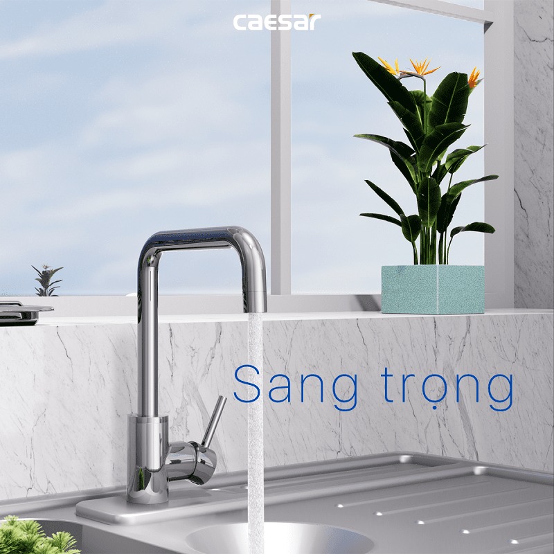 Vòi bếp nóng lạnh Caesar K685C