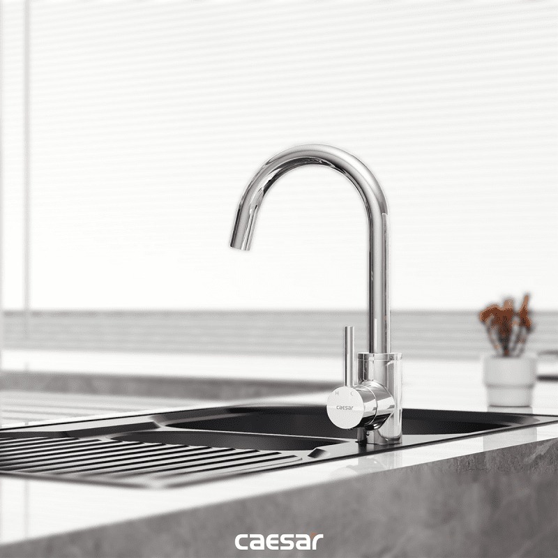 Vòi bếp nóng lạnh Caesar K695C