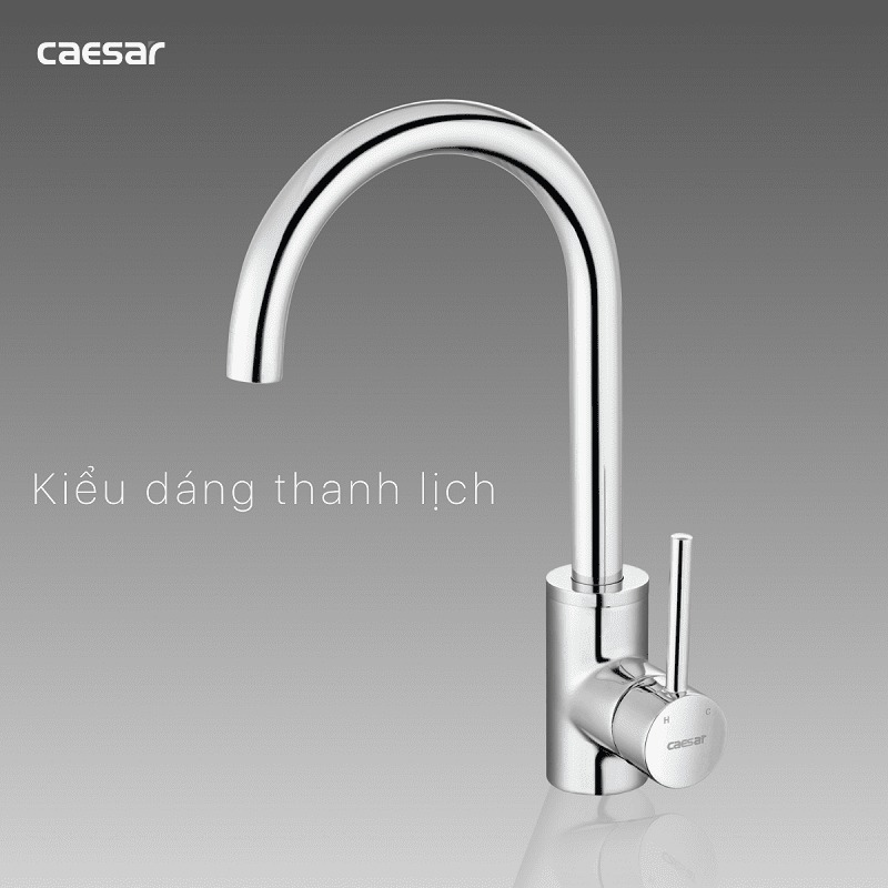Vòi bếp nóng lạnh Caesar K695C