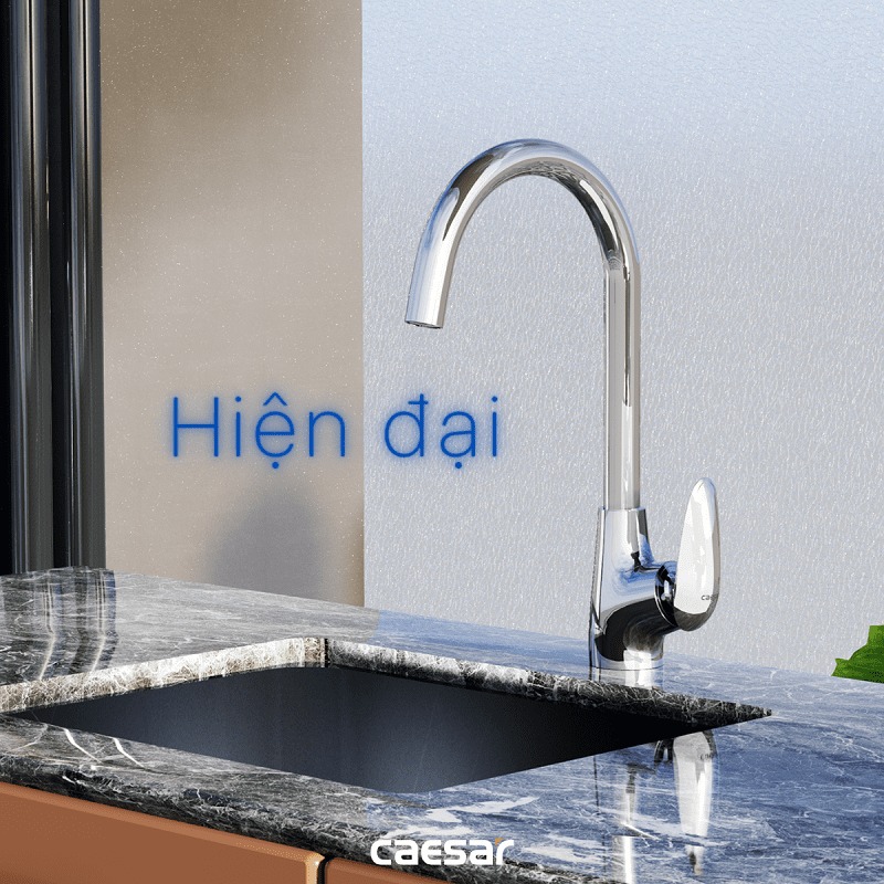 Vòi bếp nóng lạnh Caesar K815C