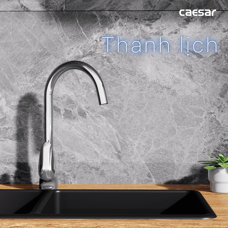 Vòi bếp nóng lạnh Caesar K815C