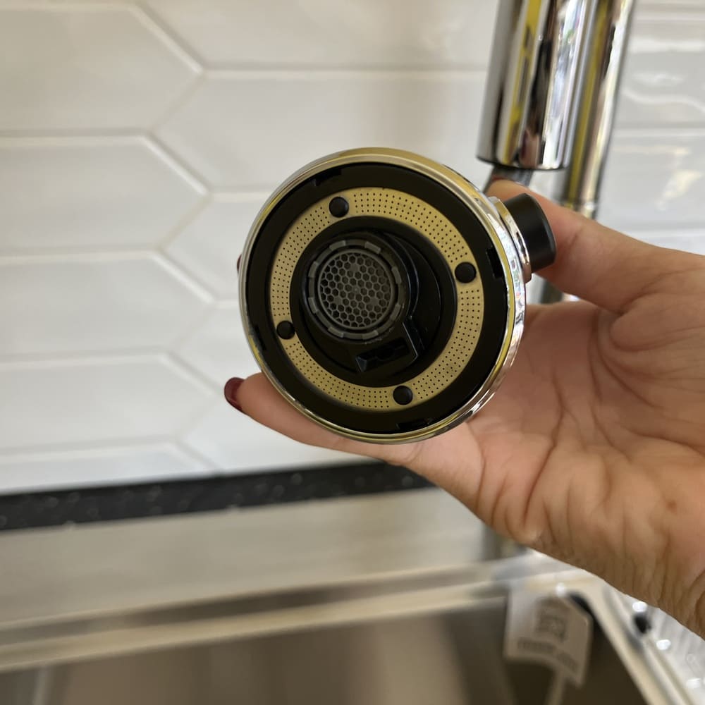 Vòi bếp dây rút nóng lạnh Caesar K905C