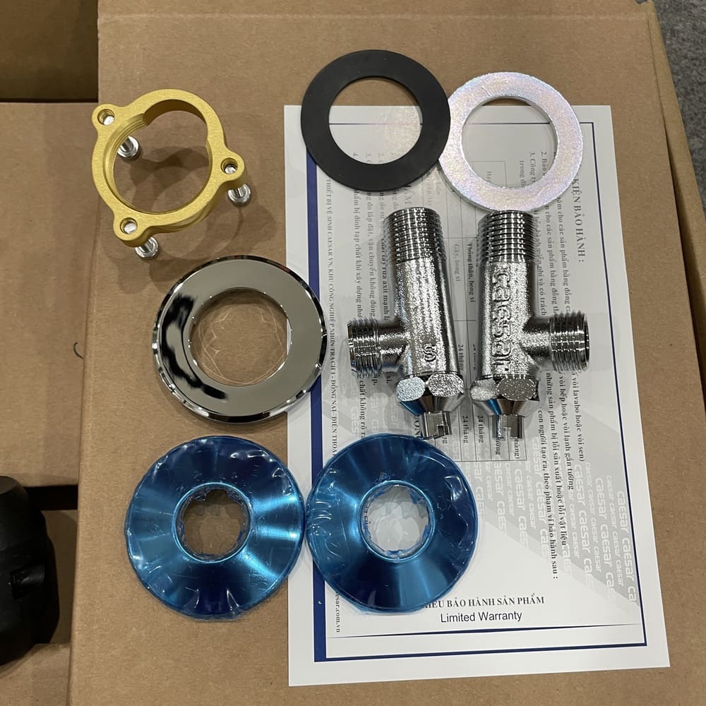 Vòi bếp dây rút nóng lạnh Caesar K915C