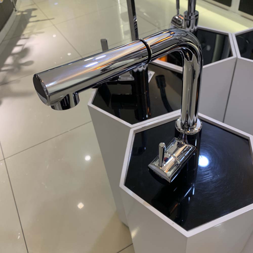 Vòi bếp dây rút nóng lạnh Caesar K915C