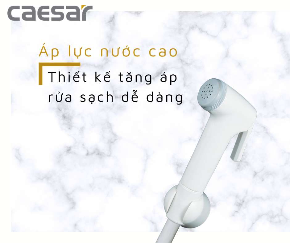 Vòi xịt vệ sinh Caesar BS304A