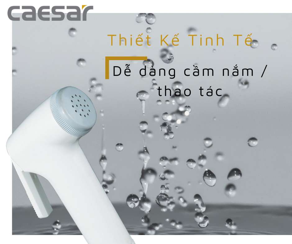 Vòi xịt vệ sinh Caesar BS304A
