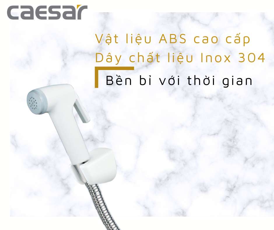 Vòi xịt vệ sinh Caesar BS304B