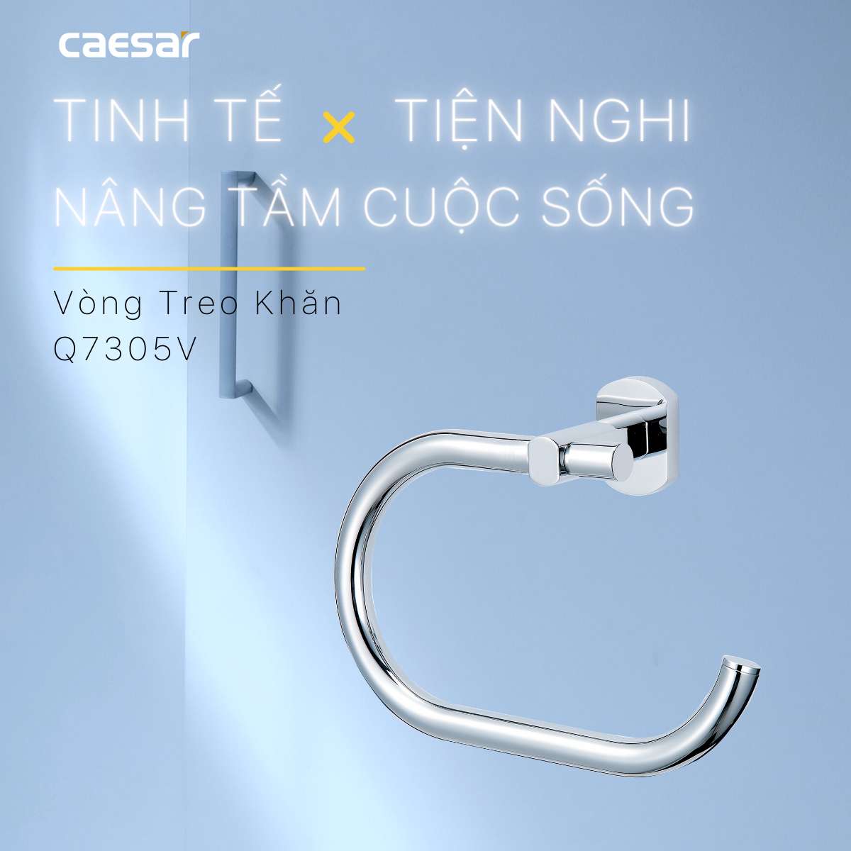 Vòng treo khăn Caesar Q7305V