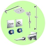 Danh mục Bộ Sen Âm Tường 3 Đường Nước