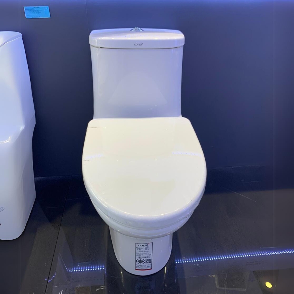 Bồn cầu 1 khối COTTO C1053 nắp êm dòng Micc