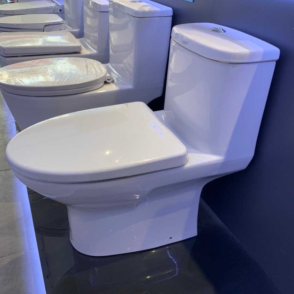 Bồn cầu 1 khối COTTO C1053 nắp êm dòng Micc