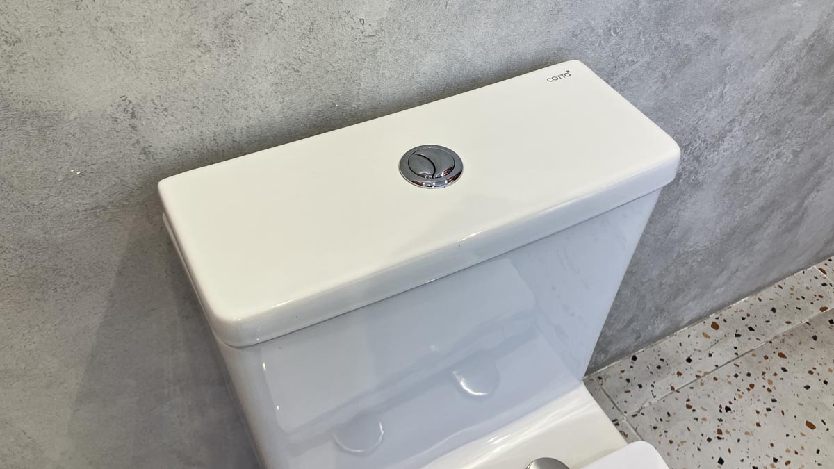 Bồn cầu 1 khối COTTO C105607 nắp êm dòng Vista