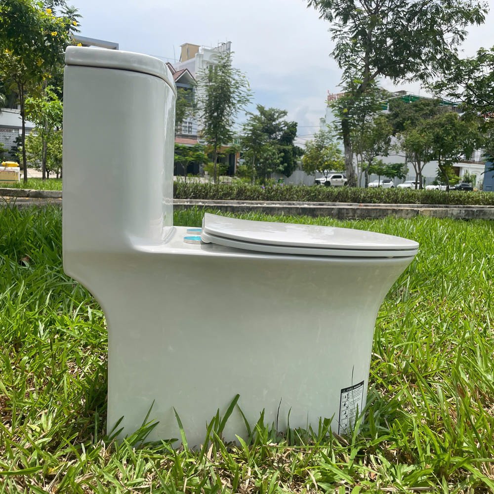 Bồn cầu 1 khối COTTO C11006HOS nắp êm dòng Pair