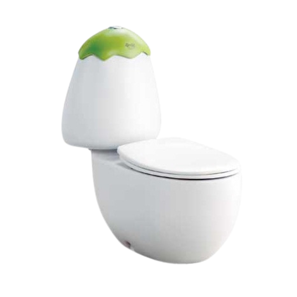 Bồn cầu 2 khối trẻ em thoát ngang dòng Googai  COTTO C15017