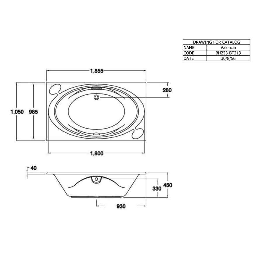 Bồn tắm COTTO BH223PP(H) xây bệ có tay vịn