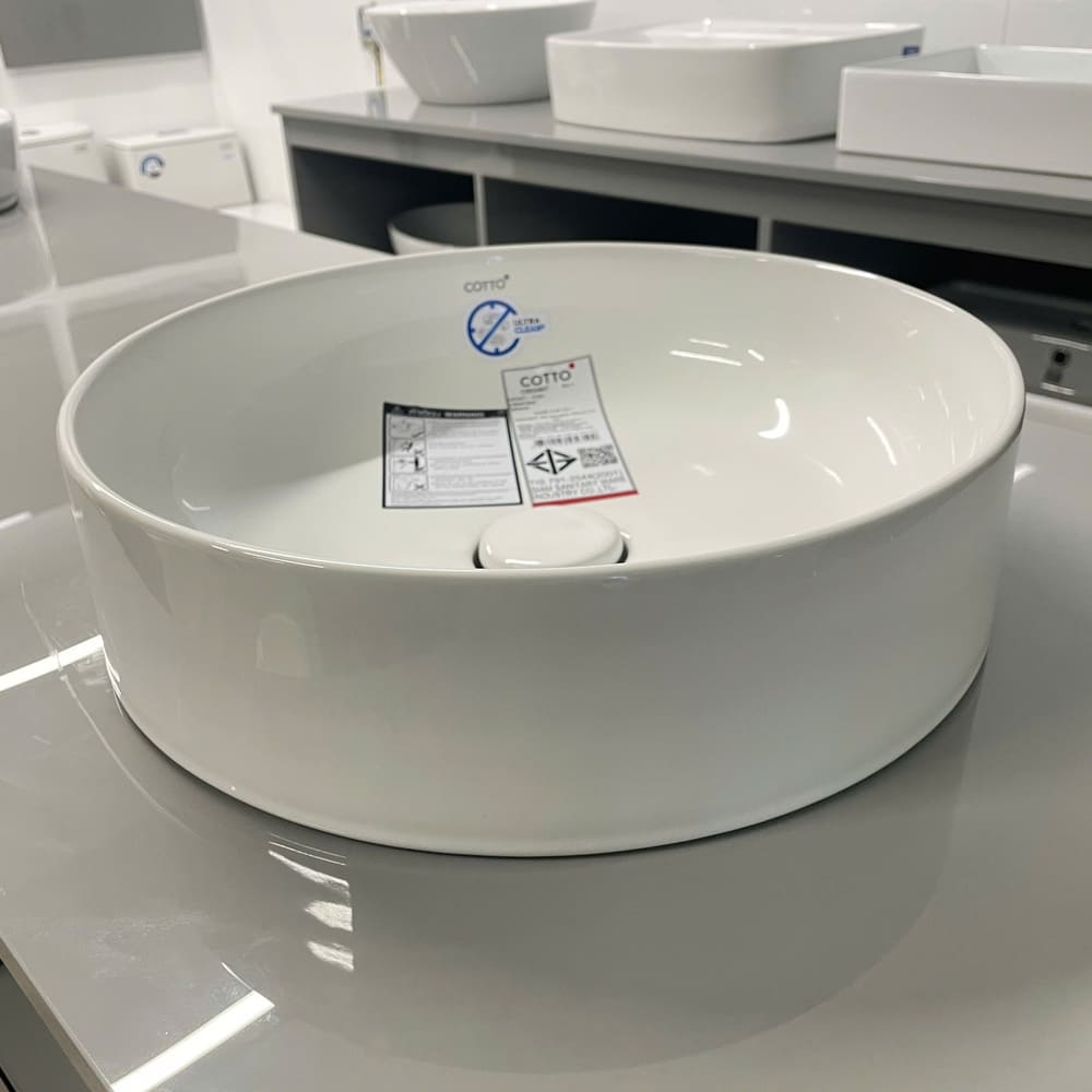 Chậu rửa lavabo đặt bàn COTTO C003407 Sensation