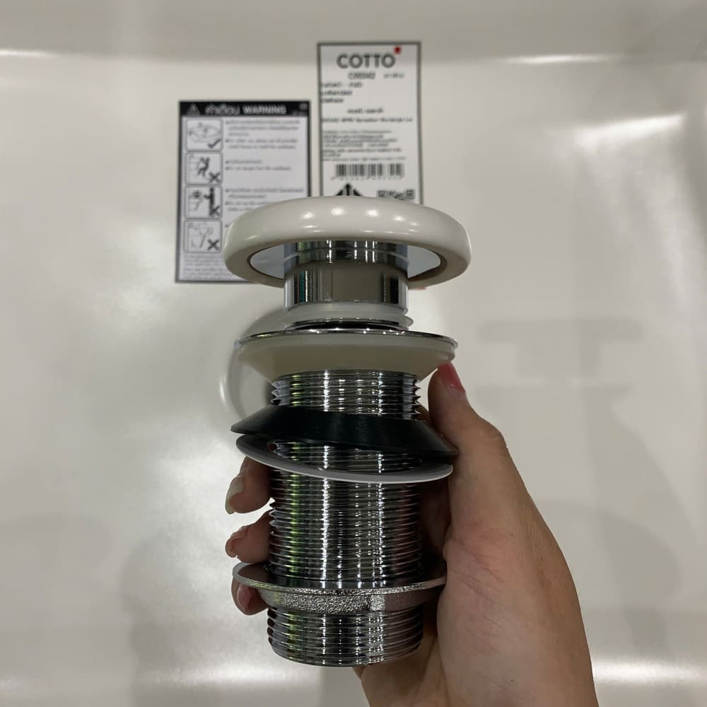 Chậu rửa lavabo đặt bàn COTTO C00342MBK