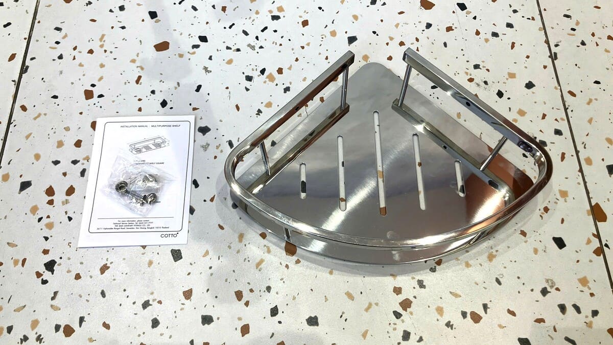 Lô xà bông COTTO CT0292(HM) đặt góc Accessories