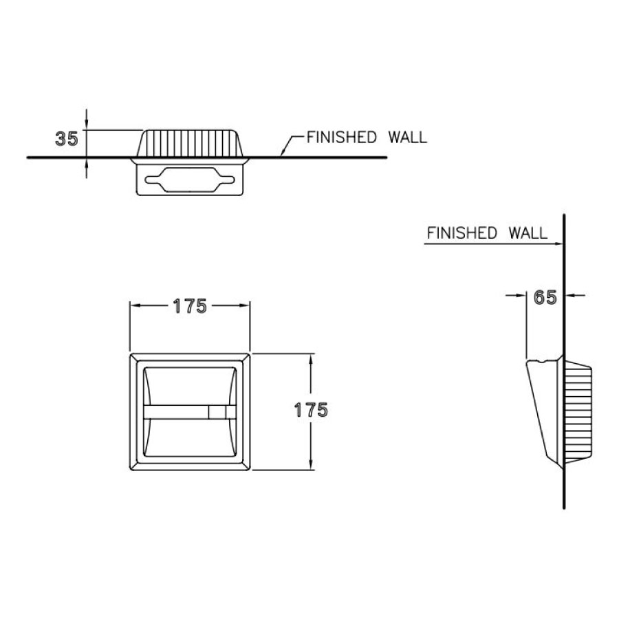 Lô giấy vệ sinh COTTO C814 Astoria