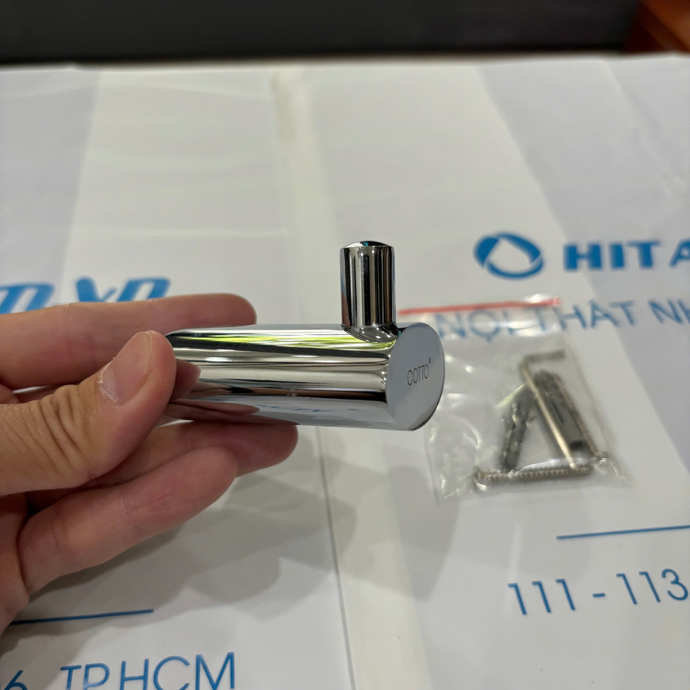 Móc áo COTTO CT0220 đơn Curve