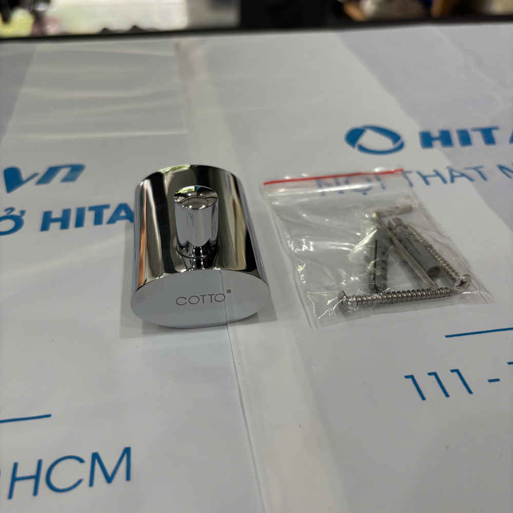 Móc áo COTTO CT0220 đơn Curve