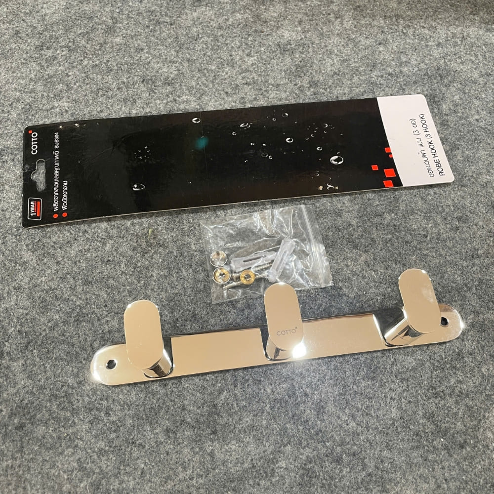 Móc áo COTTO CT0287(HM) ba móc Arch