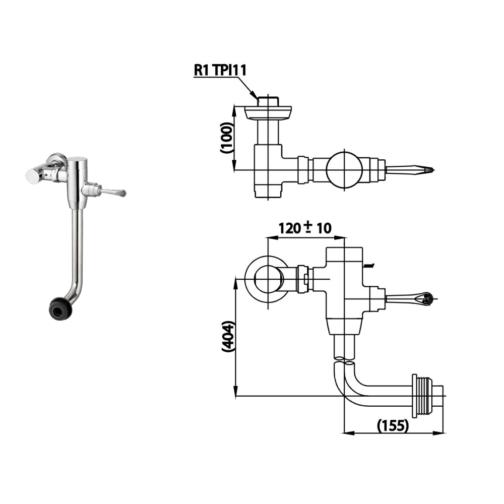 Van xả trực tiếp cho bàn cầu COTTO CT457XNL