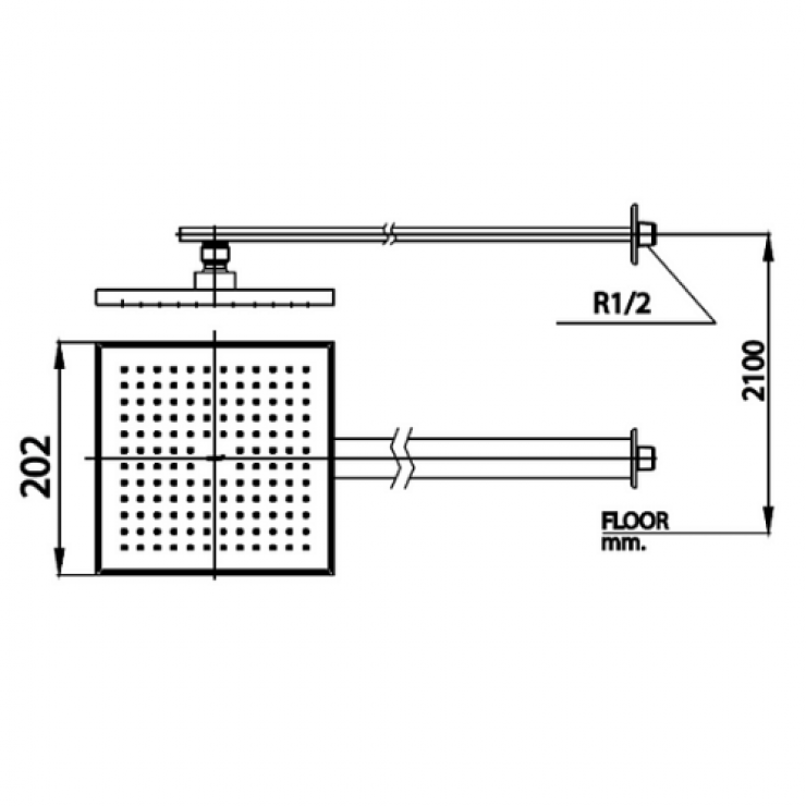 Bát sen gắn tường COTTO ZF06#BL