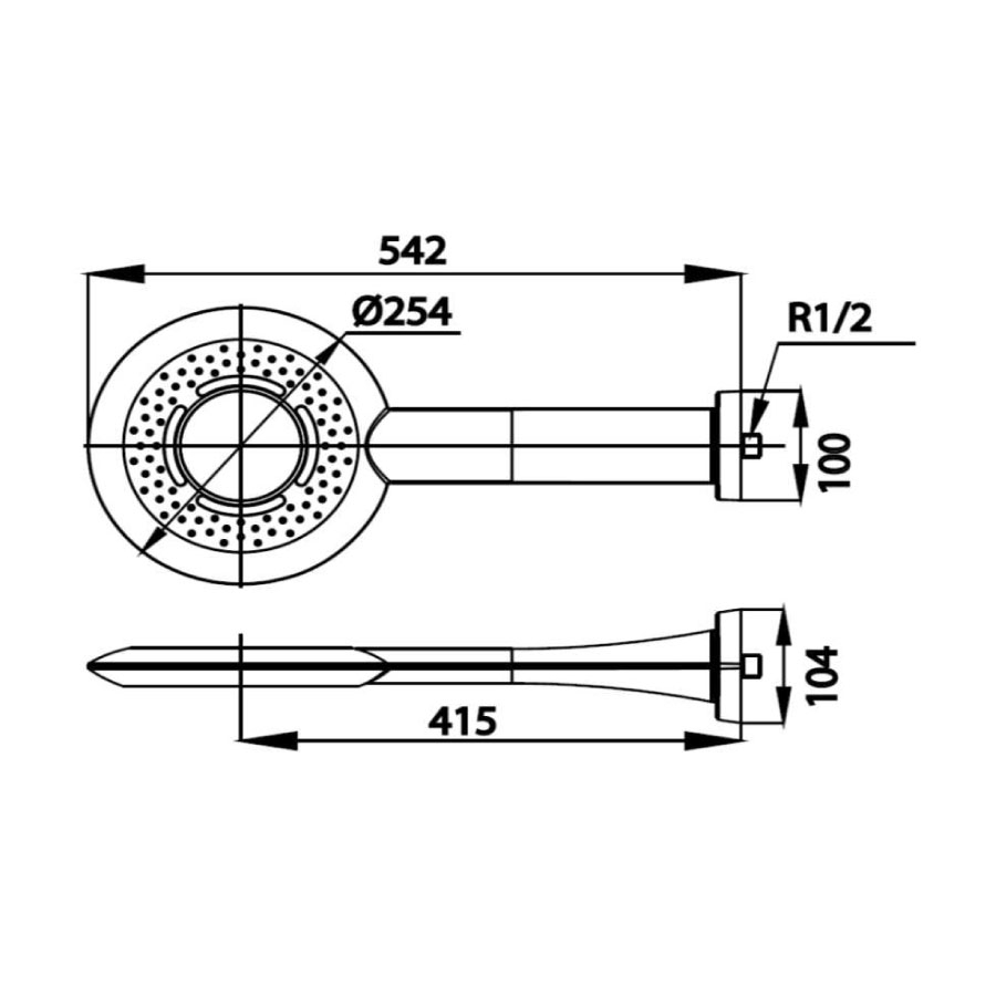 Bát sen âm tường COTTO Z24