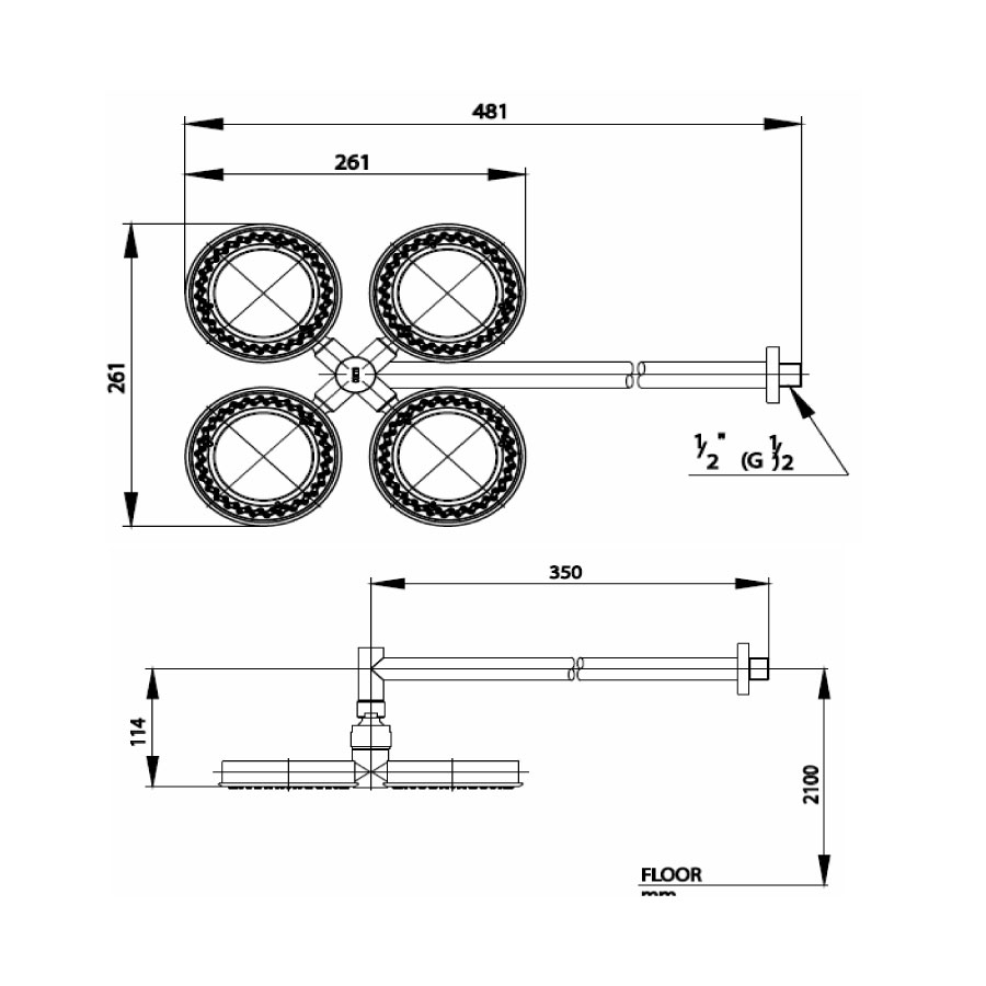 Bát sen COTTO Z74 gắn tường 1 chức năng