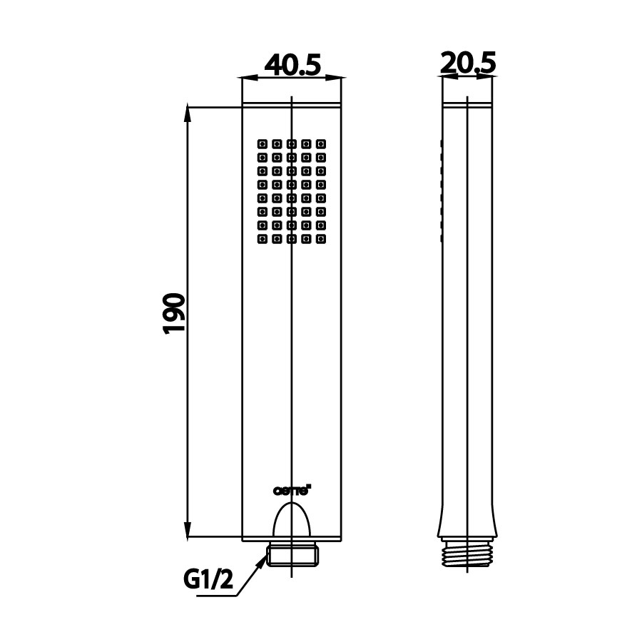 Tay sen tắm COTTO Z92V(HM) 3 chức năng