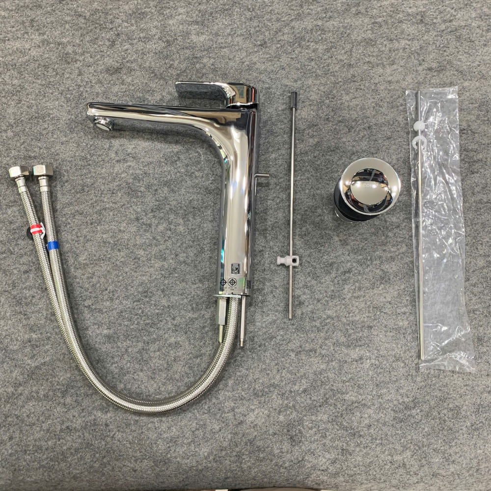 Vòi chậu lavabo COTTO CT2144AY nóng lạnh thân cao Scirocco