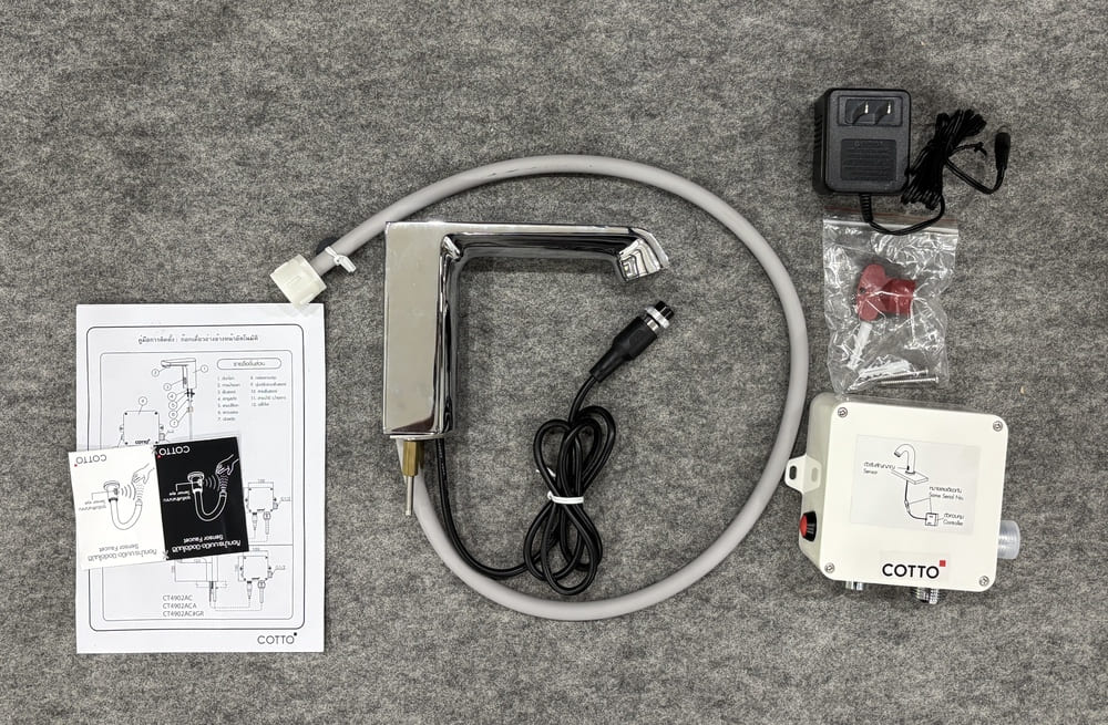 Vòi chậu lavabo COTTO CT4901AC cảm ứng lạnh (dùng điện)