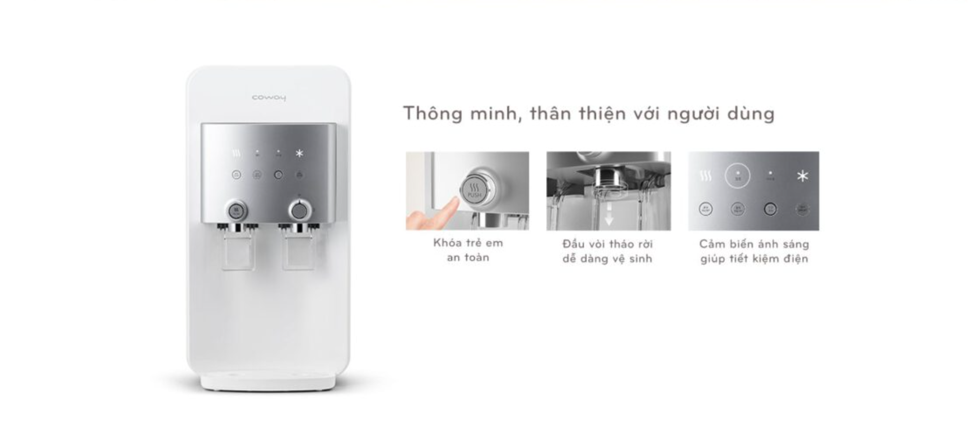 Máy lọc nước Neo Plus Coway CHP-264L