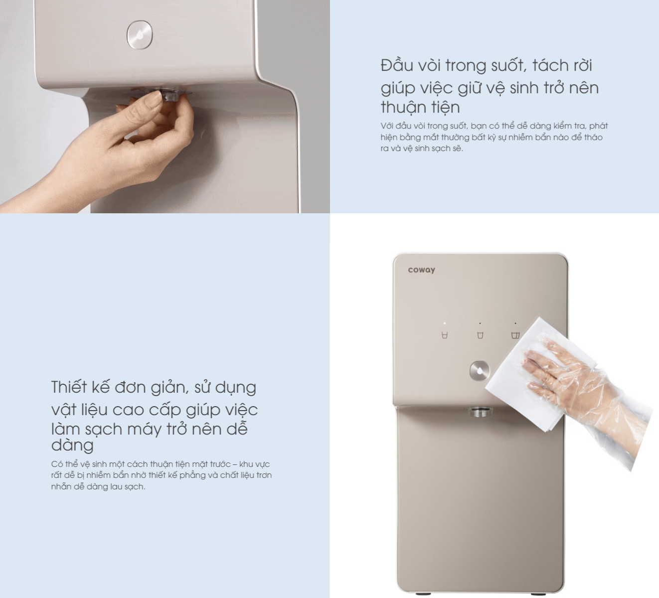 Máy lọc nước Coway Cinnamon P-6320R