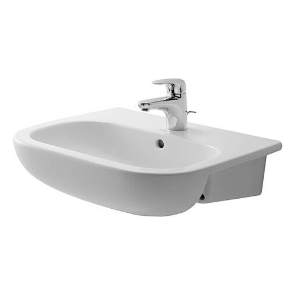 Chậu rửa mặt lavabo bán âm D-CODE Duravit 0339550000