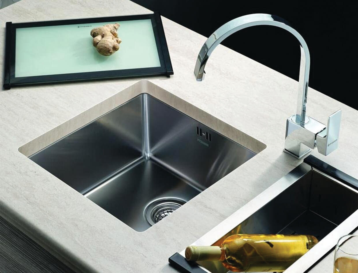 Chậu rửa bát PYRAMIS Astris Colora 1B – Gun Metal