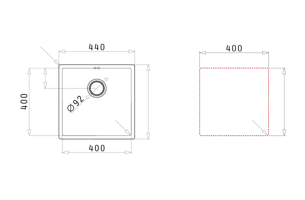 Chậu rửa bát PYRAMIS Astris Colora 1B – Gun Metal