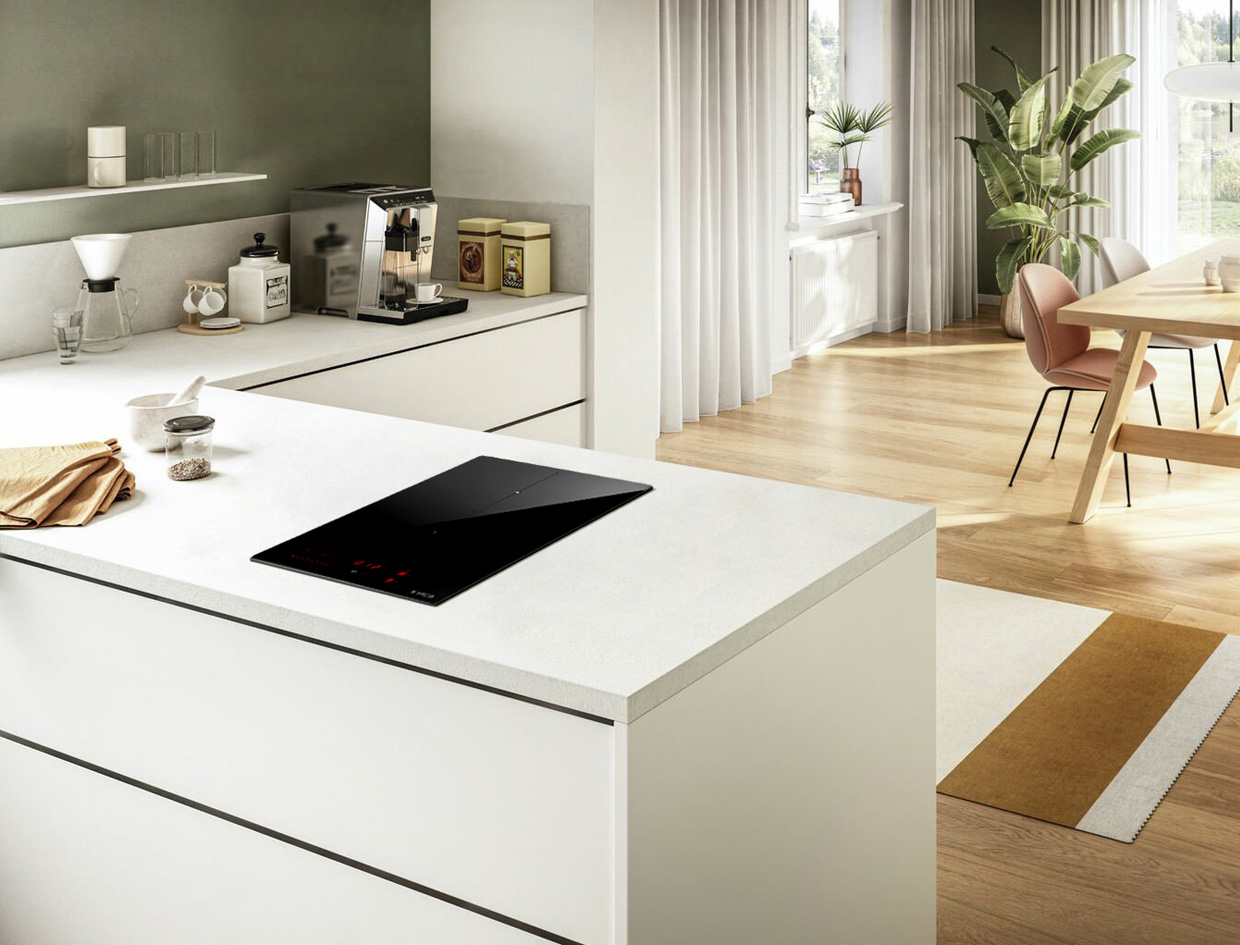 Bếp điện từ 2 vùng nấu ELICA RATIO 302 PLUS BL