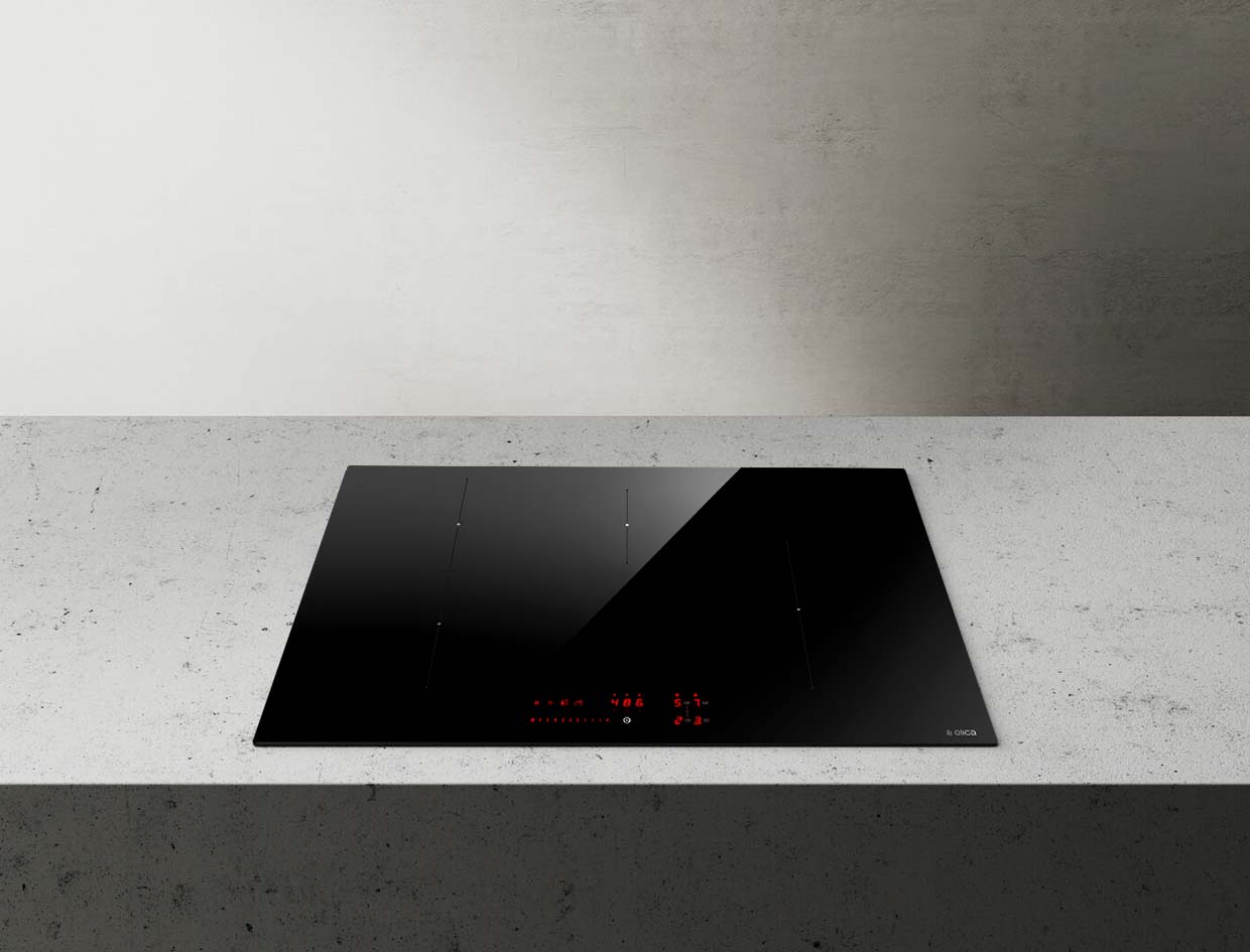 Bếp điện từ 4 vùng nấu ELICA RATIO 804 PLUS BL